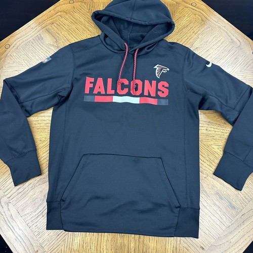 VETEMENTS Felpa con cappuccio Atlanta Falcons Nike NFL On Field Apparel Dri Fit Taglia Small