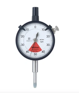 Mitutoyo 2900S-10 One Revolution Dial Indicator, 0-0.08mm Range, 0.001mm - Picture 1 of 1