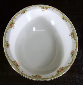 Union Ceramique FB & Co Limoges 9 7/8" Oval Serving Bowl - Picture 1 of 5