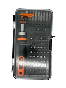 Tactix 900179 71-teiliges Ratschenschrauber- & Bits-Set - Bild 1 von 4