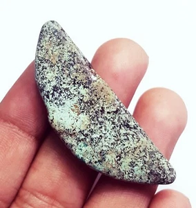 Piedra preciosa suelta 100 % turquesa natural de 31,30 quilates certificada a la venta - Imagen 1 de 6