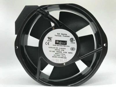 1 PCS  HOFFMAN  Fan A-6AXFN 5915PC-12T-B30-A09 AC 115V 17238 17CM 55303-7504 - Image 1 of 3