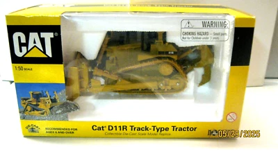 NORSCOT 1999 CAT D11R TRACK-TYPE TRACTOR 55025 1:50 DIECAST MODEL OPENED BOX - Image 1 of 4