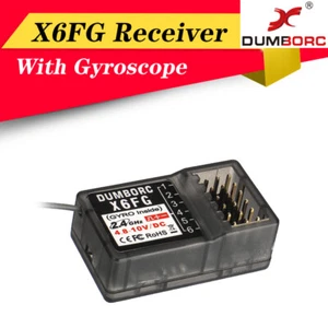 DUMBORC X6FG 2.4G Empfänger mit Gyro für Dumborc X6 Sender RC Radio RC Car - Picture 1 of 7