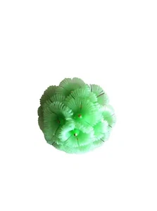 Vintage Green Flower Clusters Plastic Brooch - Picture 1 of 3