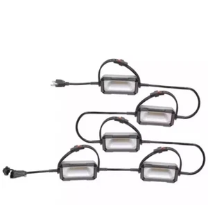 HUSKY 7500-Lumen LED String Light Energy-efficient Work Lights 50 ft. Cord - Picture 1 of 3