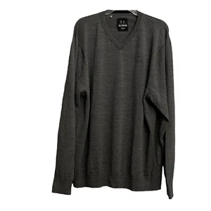 Under Armour Pullover Herren 2XL schwarz Wolle Golf Outdoor Sweater leicht - Bild 1 von 10