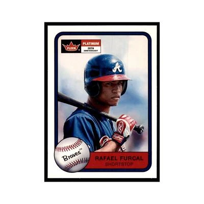 2001 Fleer Platinum Rafael Furcal Braves #60 - Изображение 1 из 3