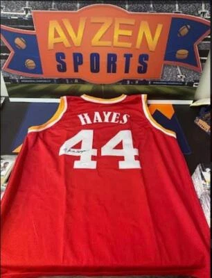 Баскетбольная футболка с автографом Элвина Хейза серийный номер JSA с сертификатом подлинности Rockets на заказ - Изображение 1 из 4