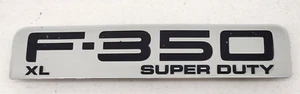 08 09 10 Ford F350 XL Front Fender Badge LH RH Emblem Plate Logo Super Duty OEM - Picture 1 of 3