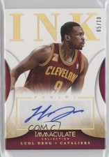2013-14 Panini Immaculate INK Gold /10 Luol Deng #67 Auto