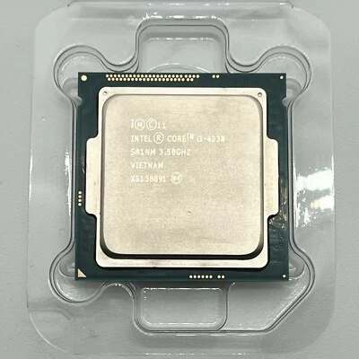 Intel Core i3-4330 3.50GHz Dual-Core CPU Processor SR1NM LGA1150 Socket - Image 1 of 2
