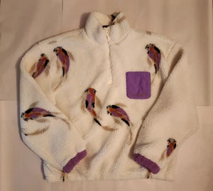 Official Taylor Swift Speak Now Koi Fish Quarter Zip Sherpa Size 3XL - Picture 1 of 9