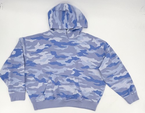 UNDERCOVER ROSA Victoras Secret maglione donna blu medio mimetico felpa con cappuccio PUllover