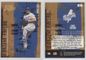 2005 Donruss Leather & Lumber Gold /50 Eric Gagne #42