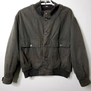 Pal Zileri Utility Military Fleece Blazer Italy Bomberjacke Mantel gefüttert 52 - Bild 1 von 9