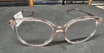 Monturas de gafas Michael Kors MK4093 (PALAU) 3907 TRANSPARENTE/ORO CORAL 52-17-140 MM Foto 1 de 4