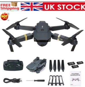 E58 RC Drone HD Dual Camera WIFI FPV Selfie Foldable Quadcopter Toy Gift New VR - Picture 1 of 22
