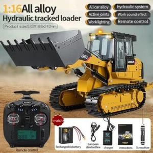 German Bearing Kabolite K963 100 1:16 RTR Hydraulic RC Loader Construction Vehicles - Picture 1 of 24
