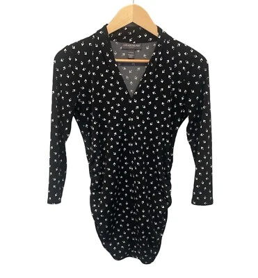 A Pea In The Pod Women Maternity Long Sleeve Top Floral Blouse Small Shirt - Image 1 of 4