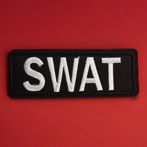 Parche táctico de moral de gancho y bucle “SWAT” - Imagen 1 de 4