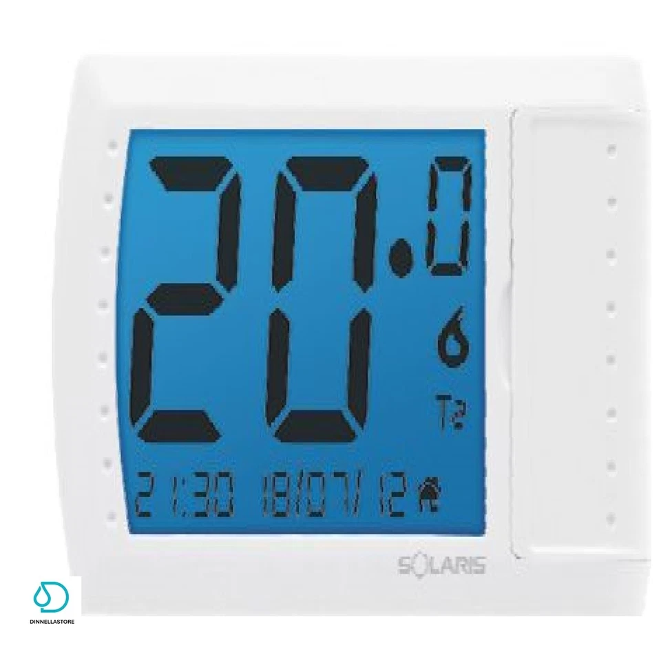 Cronotermostato touch screen Explorer 7 display esteso batteria - Immagine 1 di 1