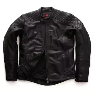 Royal Enfield SPIRIT LEATHER JACKET, BLACK - Picture 1 of 5