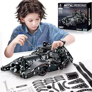 LILCRUIBAO Erector Sets for Boys Age 8 9 10 11 12-16 and Older, 332 Pcs Batman - Picture 1 of 12