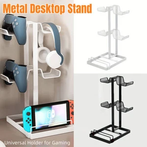 Headphones Gamepad Holder Stand Game Console Controller Gaming Handle Bracket AU - Picture 1 of 16