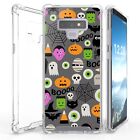 For Galaxy Note 9 SM-N960 Bumper Shockproof Clear Slim Case HALLOWEEN Boo