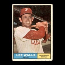 Lee Walls 1961 Topps Philadelphia Phillies #78 Vintage Set Filler!