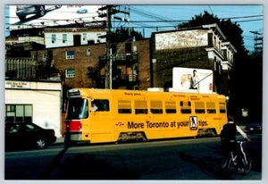 TTC Streetcar #4179 'Yellowpages' Wrap, Toronto (Parkdale), Kodak 4x6 Print - Bild 1 von 2
