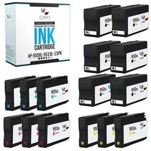 15-pak kompatybilnych z CMYi wkładów atramentowych 950XL i 951XL do HP OfficeJet Pro 8616 - Zdjęcie 1 z 7