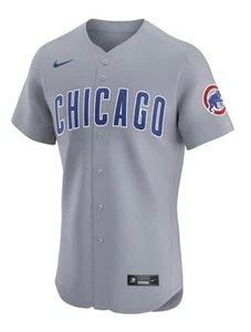 Chicago Cubs NIKE AUTHENTIC COLLECTION Road Jersey - Size 44 - Picture 1 of 5