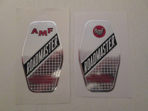 AMF Roadmaster badge decal (choice of 1) | eBay