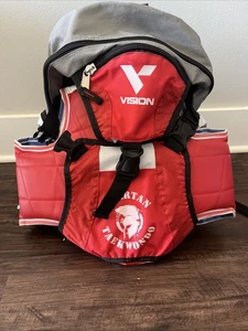 Vision Rucksack Sparring Taekwondo Rucksack, Polster, Schuhe - Bild 1 von 10