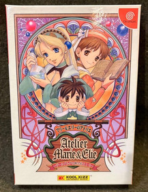 DC Atelier Marie & Ellie w/ Manual, Postcard & Strap for Sega Dreamcast Working