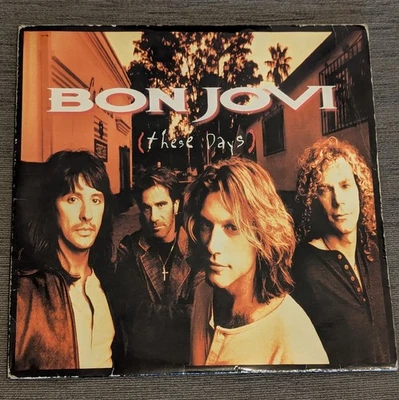 Bon Jovi These Days Vinyl Double LP Rare UK Pressing Mercury 1995 *TESTED - Image 1 of 4