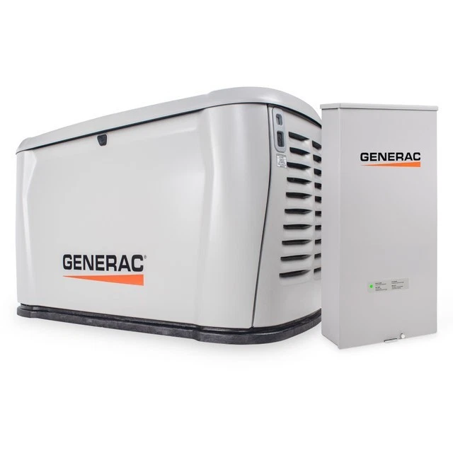Generador de reserva totalmente automático Generac 7324 18KW con 200AMP ATS NG/LP Foto 1 de 1