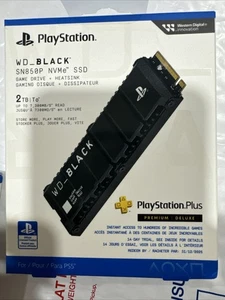 Nuevo sellado WD_BLACK SN850P 2TB NVMe PCIe SSD interno para PS5 - WDBBYV0020BNC - Imagen 1 de 3