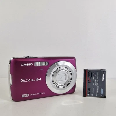 Casio Digital Camera Exilim EX-Z35 12.1MP Pink Tested Casio ExilimDigital Camera - Image 1 of 4