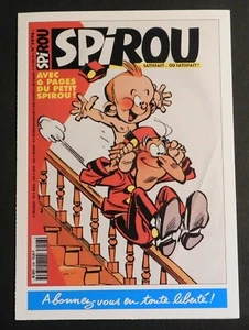 Carte publicitaire SPIROU pour abonnement 2000 - 2 volets. Neuf (CLA41) - Picture 1 of 2