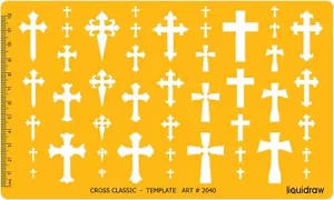 Plantilla de diseño de joyería Liquidraw, plantilla para hacer joyas cruces - Imagen 1 de 3