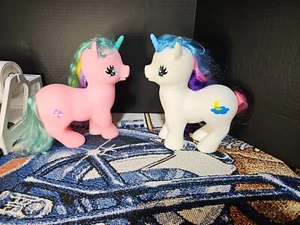 Gi-Go Wonder Pony Land White And Pink Unicorn 10" - Picture 1 of 8