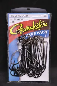 Gamakatsu 223416-25 Jig 90 HD Salty Jig Hooks - Size 6/0 - Saltwater - Picture 1 of 2