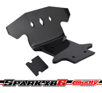 Nylon 4mm Front Bumper For 1/8 RC Team Corally SPARK XB6 Buggy C-00285-Br - Image 1 of 4