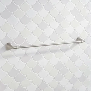 Signature Hardware 18” Towel Bar 948191-18 SHPR18TBCP Provincetown  Chrome A1 - Picture 1 of 6