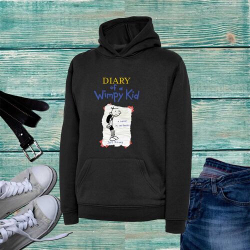 World Book Day Hoodie Diary Of A Wimpy Kid Studying A Novel In Cartoons Hood Top