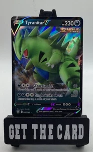 Pokémon TCG Schwert & Schild: Kampfstile Tyranitar V 097/163 Holo Ultra selten - Bild 1 von 2