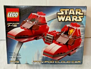 LEGO 7119 Star Wars Twin-Pod Cloud Car (7119) Brandneu Fabrik versiegelt & geknickt - Bild 1 von 9